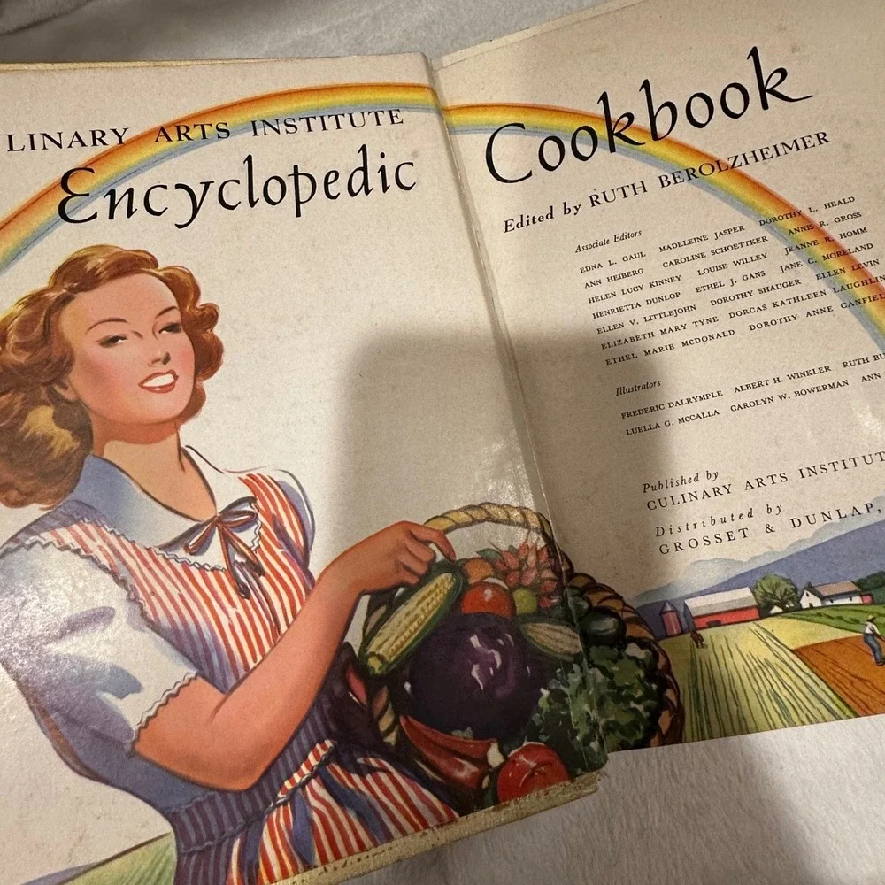 Culinary Arts Institute Encyclopedic Cook Book‎ 1950 Ruth Berolzheimer Fair VNTG